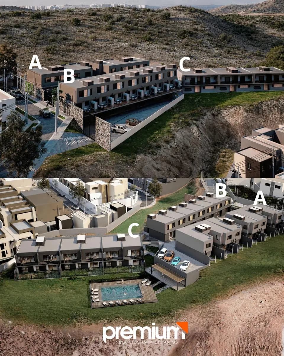 Render de Complejo Alta Vista, Terrazas de Neuquén, Neuquén