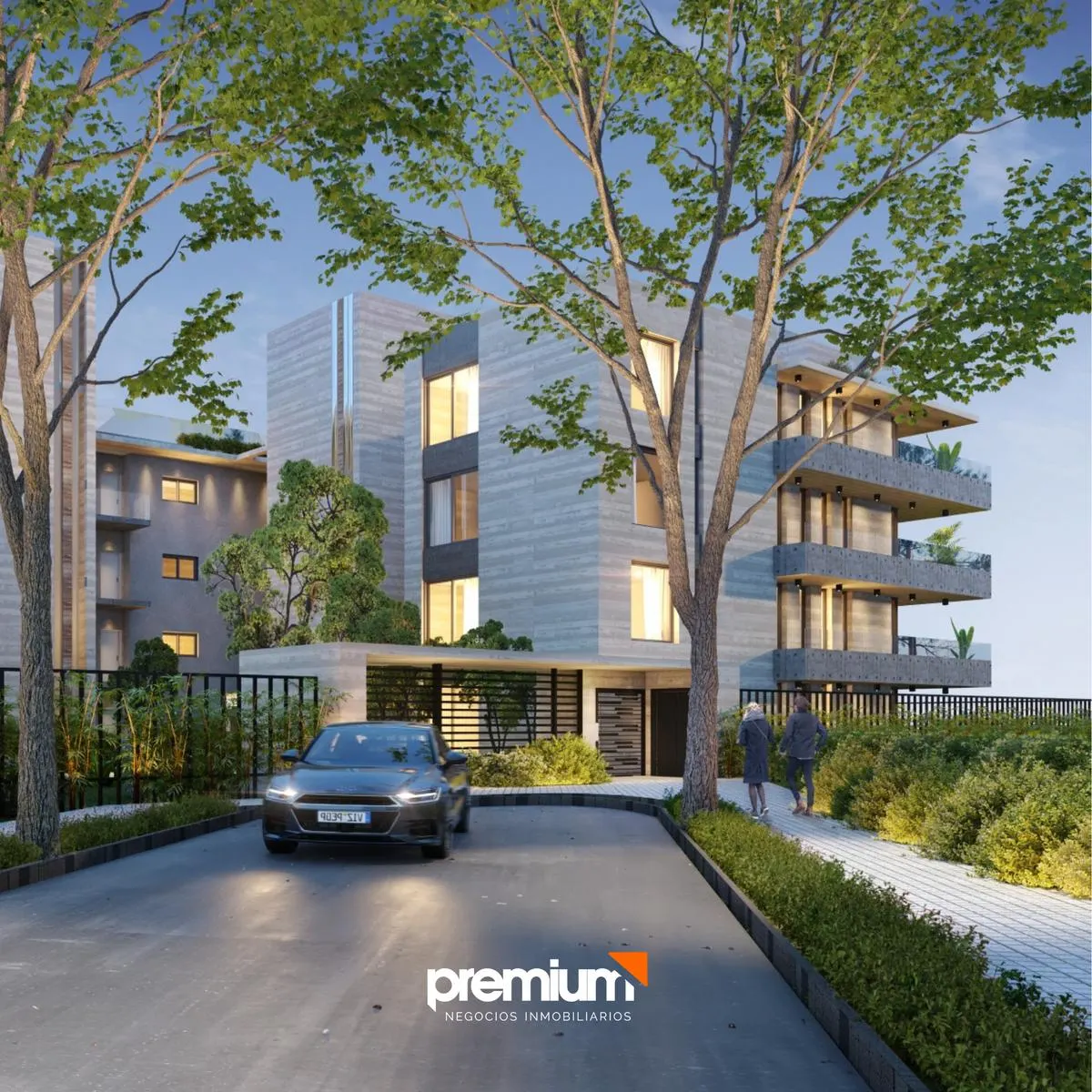 Render de Condominio Mirazur, Gamma, Neuquén