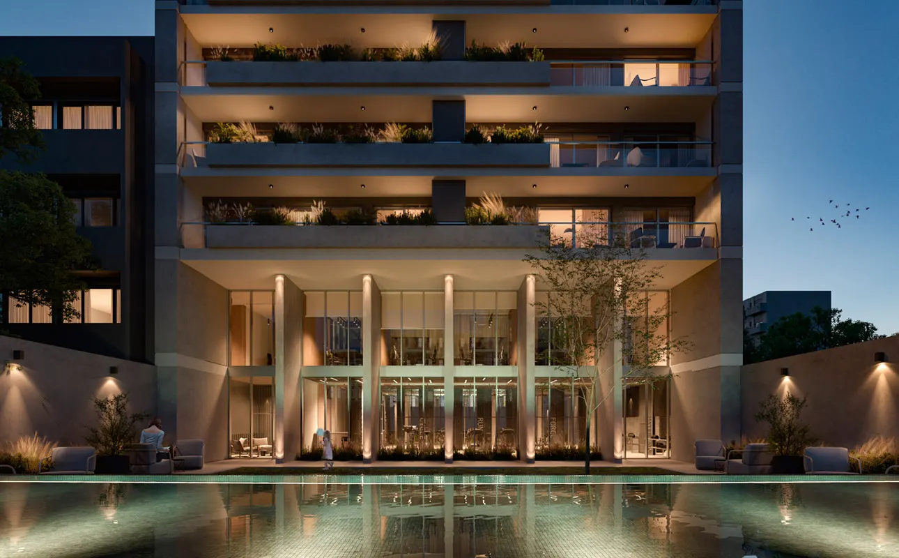 Render de Edificio Bliss, Área Centro Este, Neuquén