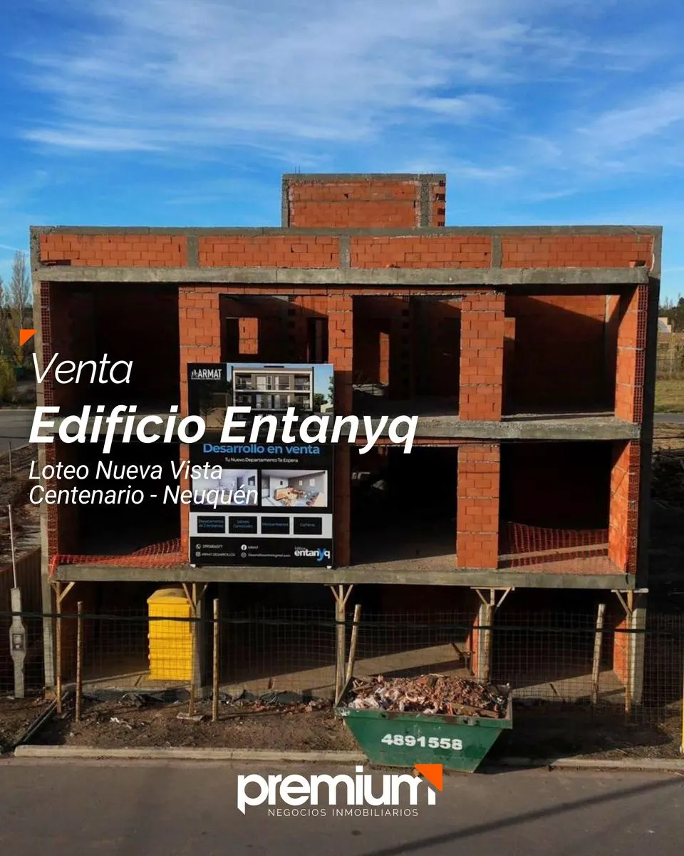 Render de Edificio Entanyq, Loteo Nueva Vista, Centenario