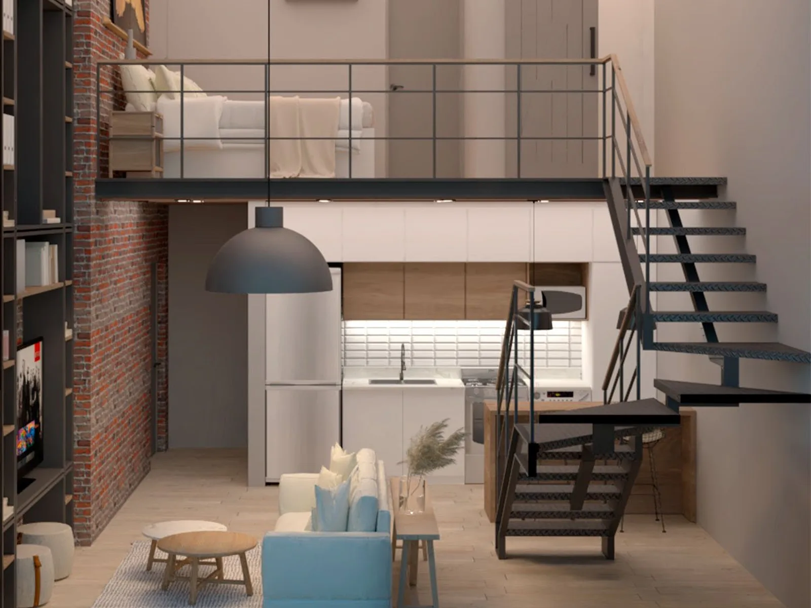 Render de Lofts de Urquiza, Centro, Neuquén