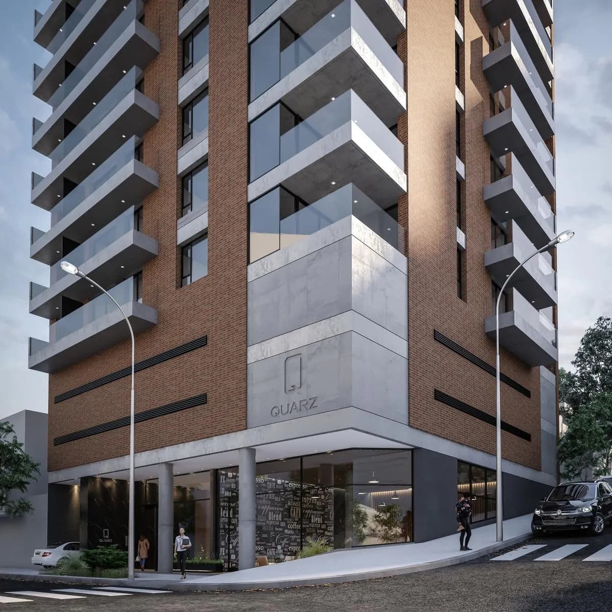 Render de Quarz Brown 710, Área Centro Este, Neuquén