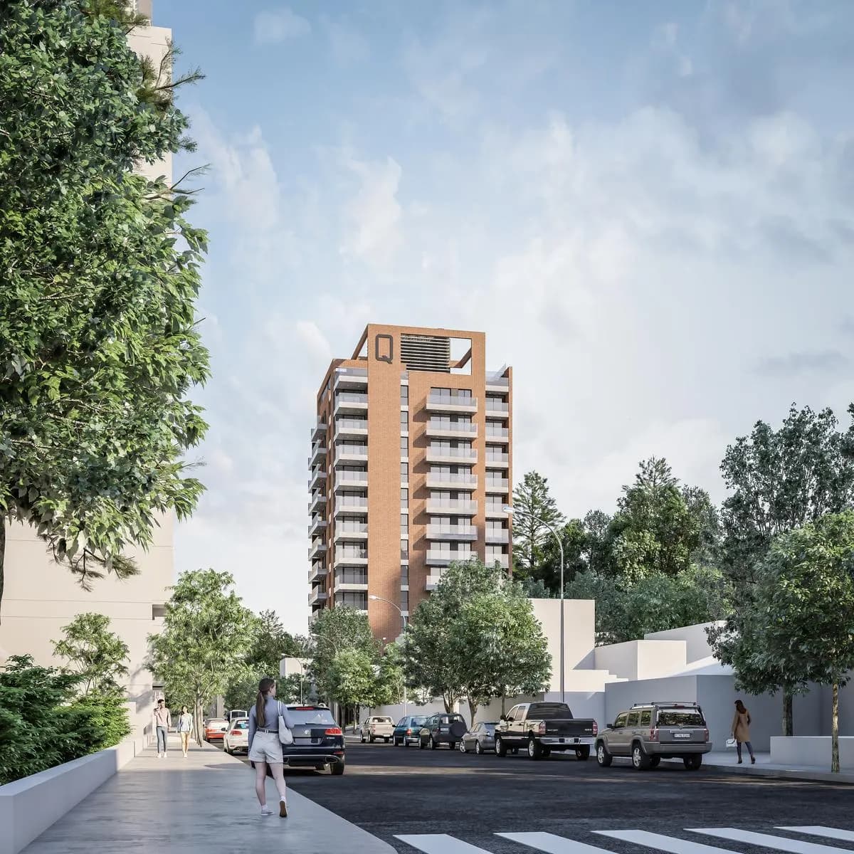 Render de Quarz Brown 710, Área Centro Este, Neuquén
