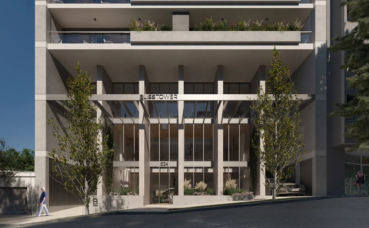 Render de Edificio Bliss, Área Centro Este, Neuquén
